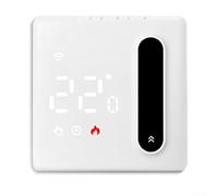 Smart Thermostat for Electric and Water Floor Heating Systems, 16A/3A Temperature Controller for TUYA App Control, Automatic Regulation, Advanced Menu Settings(Electric 16A)