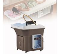 Smart Thermostat Hair Washing Machine with Universal Wheels, Hot/Cold Switch for Head Spa and Care