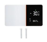 Smart Thermostat, IP20 Backlit LCD Display Programmable Thermostat, Precise Temperature Control Capacitive Touch Key Versatile Timer, Easy to Install Digital Thermostat
