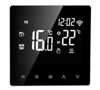 Smart Thermostat, Programmable Wifi Thermostat with Touchscreen Display, Works with Amazon, Google Home, Tmall Genie, Wifi Temperature Controller for Electric Heating, Gas Boiler