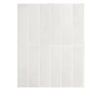 Smart Tiles Stick On Tiles Splashback - Morocco Grey/White, Self Adhesive Wall Tiles, 5 Wall Panels 11.43x9 in, Heat Resistant Adhesive Wallpaper Tile, Water Resistant Bathroom Tile, Made in Canada