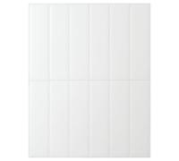 Smart Tiles Stick On Tiles Splashback - Morocco White, Self Adhesive Wall Tiles, 5 Wall Panels 11.43x9 in, Heat Resistant self Adhesive Wallpaper Tile, Water Resistant Bathroom Tile, Made in Canada