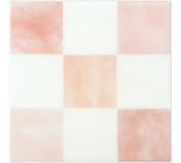Smart Tiles Stick On Tiles Splashback - Petra Pink/White, Self Adhesive Wall Tiles, 5 Wall Panels 7.75x7.75 in, Heat Resistant Adhesive Wallpaper Tile, Water Resistant Bathroom Tile, Made in Canada