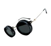 Smart Tint Adjustable Sunglasses - Portable 9 Levels Instant Shading, Rounded Polarized Performance Eyewear for Women, Motorcycle Riding, Hiking and Fishing Accessories