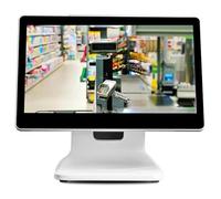 Smart Touch Screen Cash Register POS System, 15.6-Inch Display, N2930 CPU, 4/8GB RAM, 64GB SSD for Retail and Restaurant, Ideal for Small Businesses