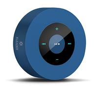 [Smart Touch] Wireless Speaker XLeader SoundAngel A8 (3rd Gen) Mini Portable Bluetooth Speaker with Waterproof Case HD Sound Mic TF Card Aux Perfect for Shower Room Car Beach Camping Gift Sea Blue…