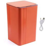 Smart Touchless Trash Can with Motion Sensor 30L Rechargeable Waste Bin for Kitchen Bathroom Office Living Room Bedroom - Automatic Lid HandsFree Design