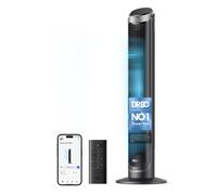 Smart Tower Fan for Bedroom 90° Oscillating 40 Standing Fan 7.9m/s High Speed 5
