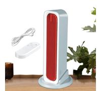 Smart Tower Fan | Mini Oscillating Quite Cooling Fan With Remote Control | 3 Speeds | 31.5x7.8x7.7cm 4000 MAh | Standing Slim Air Cooling Home Office Fa/n For Bedroom & Office