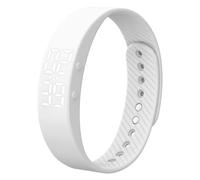 Smart Tracker Bracelet - Silent Premium Vibration Alarm, Wearable Activity & Fitness Tracker Band, No App/Phone Required,Fitness With Step Counter,for Men, Women, And Students