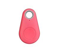 Smart Tracker Mini GPS Tracking Device Tag Key Child Finder Dog Pet Tracker Location Bluetooth Tracker Smart Tracker Vehicle Anti-lost Device(Pink)