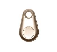 Smart Tracker Mini GPS Tracking Device Tag Key Child Finder Dog Pet Tracker Location Bluetooth Tracker Smart Tracker Vehicle Anti-lost Device(Gold)