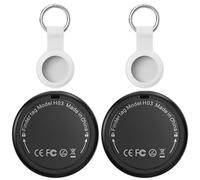 Smart Tracker Tag 2 Pack Compatible with Apple Find My (IOS Only)