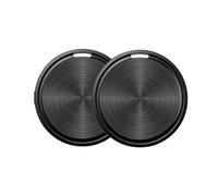 Smart Tracker Tag for Android or iOS 2 Pack, Works with Apple Find My or Google Find Hub App, Loud Sound, Replaceable Battery, for Keys, Luggage, Suitcase, Backpack, Wallet