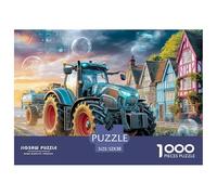 Smart Tractor Tech Thick Cardboard Pieces Futuristic Farm Scene Excellent for Training Memory, Concentration And Logical Thought Process 52x38cm/1000pcs