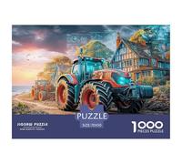 Smart Tractor TechFormidable 1000-Piece Jigsaw Puzzles for Adults Futuristic Farm Machinery An Odyssey of Impossible, Hard, And Difficult Challenging Puzzle Educational Games - The Ultimate Gift for D