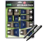 Smart Trade H8Mak 8 Piece Multi Tool Blade Set + Tracer Clog Free Marker Pen