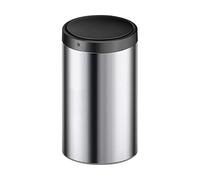 Smart Trash Can - 18-20L Stainless Steel, Round Design with Lid, Perfect for Home Use in Kitchen & Living Room, & Stylish Waste Bin