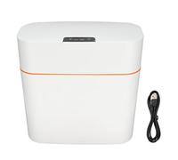 Smart Trash Can, 3 Modes Automatic Motion Sensor Waste Bin, IPX5 Life Water Proof, 0.3s Fast Opening, Wave Knee Touch Activation, for Home Kitchen Beauty Salon Bathroom