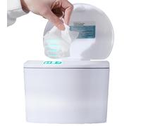 Smart Trash Can - 3L Sensor Garbage Bin, USB Rechargeable Desktop Trash Can | Automatic Garbage Bin For Kitchen Bathroom Toilet Bedroom Office Kitchen Touchless Electric Motion Sensor Rubbish