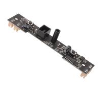 Smart Trash Can Infrared Sensor Control Board Green Replacement | Plastic and metal build, touchless use with false trigger prevention, universal fit for kitchens and bathrooms