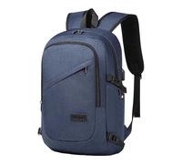Smart Travel Backpack for 15.6” Laptop with USB Port, Lightweight Anti-Theft Daypack for Work, Study & Daily Commute (Navy)
