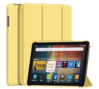 Smart Trifold Stand Case with Auto Wake/Sleep, Please See Emerald for Compatibility - Yellow