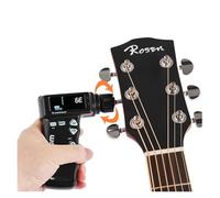 Smart Tuner and Automatic Tuning Peg, String Winder for Acoustic Guitar, Electric Guitar, Ukulele, Classical Guitar, Equal Temperament, Music Tools(A)