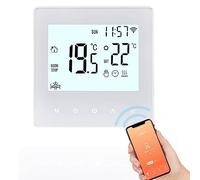 Smart Tuya WiFi Thermostat 16A Digital Programmable LCD Display Underfloor Heating Temperature Controller Digital Intelligent Wall Thermostat for Electric Heating