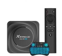 Smart Tv Box Android 11.0,RK3566 Quad-Core 64Bit Cortex-A53 Support 8K 3D 2.4/5.0Ghz WIFI BT5.0 10/100M Ethernet DLNA USB 3.0 H.265 with Wireless Mini Keyboard,4GB+32GB