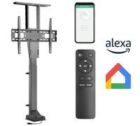 Smart TV Lift Electric Motorized Stand Mount Bracket 37-80" TUYA Alexa Google HQ