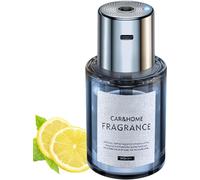 Smart Ultrasonic Atomized Car Air Freshener,5 Gears Adjustment & Auto On/Off,Essential Oil Car Fast Aroma Diffuser for Car,Car Fragrance Air Freshener (Lemon)