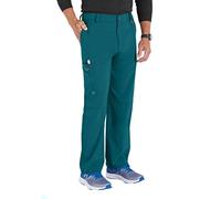 Smart Uniform Men's Drawstring Scrub Pants T-200 (S, Caribbean)