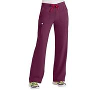 Smart Uniform R5110 Scrub Trousers, Wine Red, L
