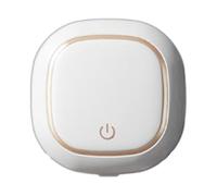 Smart UV Toothbrush Sterilizer - Wall Mounted Rechargeable UV Toothbrush Cleaner & Holder | Magnetic Toothbrush Sterilizer with 2 Slots, PE Installation