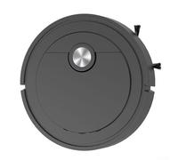 Smart Vacuum Cleaner Machine With Autonomous Sweeping, Suction, And Mopping Featuring Sensor Based Navigation And Customizable App Control(Black)