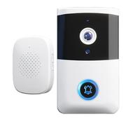 Smart Video Doorbell- WiFi Camera Bell, Night Vission Alert | Touchscreen Intercom Video Device, Cloud Storage Enabled Bell for Gated Area Remote Entry For Outdoor Indoor Visitor Access Control