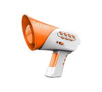 Smart Voice Changer Toy Loudspeaker with 7 Unique Speaker Modifiers for Educational (Orange, One Size)