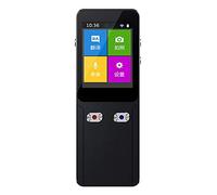 Smart Voice, Portable Two-Way Voice Interpreter, 138 Languages Smart Translations in Real Time, with 2.4 Inch Touch Screen Camera Translation,Gold
