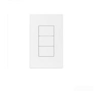Smart Wall Switch ForZigbee ForeWeLink, 10A 1-Gang Light Control With Voice & App Support, Works With -Alexa And ForHome Assistant(3-Gang)