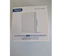 Smart Wall Switch H1 EU With Neutral, Double Rocker