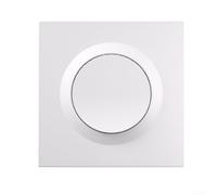 Smart Wall Switch Housing for ZBMINIL2 No Neutral Wire 86mm Clip-on Enclosure IP44 White PC Case