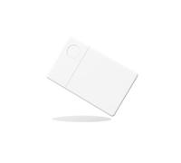 Smart Wallet Card IOS Tracker MFI Certified - Ultra-Slim Bluetooth Locator Compatible with iPhone & Find My App, Easy Setup, Long Battery Life, Wallet-Friendly Design (White)