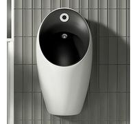 Smart WallMounted Men's Urinal with Intelligent Sensor SplashProof Design Automatic Induction Urine Diverter for Home & Hotel Restrooms (Grey)