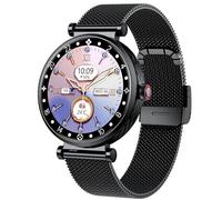 Smart Watch 1.19" AMOLED Ultra-Clear Display, Smart watches for Women with 110+ Sports Modes/Heart Rate/Sleep Monitor, Smartwatch IP68 Waterproof for iPhone/Samsung/Android