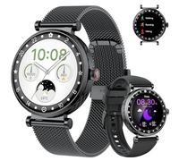 Smart Watch 1.19" AMOLED Ultra-Clear Display, Smart watches for Women with 110+ Sports Modes/Heart Rate/Sleep Monitor, Smartwatch IP68 Waterproof for iPhone/Samsung/Android