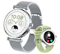 Smart Watch 1.19" AMOLED Ultra-Clear Display, Smart watches for Women with 110+ Sports Modes/Heart Rate/Sleep Monitor, Smartwatch IP68 Waterproof for iPhone/Samsung/Android