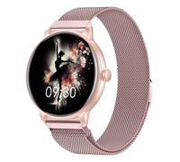 Smart Watch, 1.43’’ AMOLED Smart Watches for Men Women (Answer/Make Call), Fitness Tracker with Heart Rate/Sleep Monitor, IP68 Waterproof Activity Tracker, Pedometer for Android iOS/MentalPink
