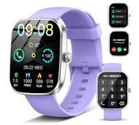 Smart Watch, 2025 HD 1.91" Smartwatch for Men Women with Answer/Make Calls, Heart Rate/Sleep/SpO2 Monitor, 112+ Sports Step Counter, IP68 Waterproof Activity Fitness Trackers for Android iOS Phone