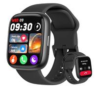 Smart Watch, Alexa Built-in, Answer/Make Calls 44mm Smartwatch Women Men, 1.83'' Sports Watch IP68 Waterproof, Heart Rate SpO2 Sleep Stress Monitor, Step Counter Watch for Android & iOS Phone